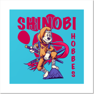 Shinobi Hobbes style Posters and Art